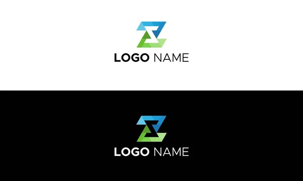 Letra Resumen Diseño Plantilla Elemento Logotipo Icono — Vector de stock