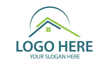 Yeşil ve Mavi Hat Sanat Evi Çatı Logosu Tasarımı