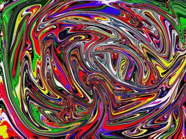 çok renkli ve soyut.