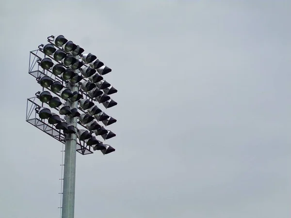 Schijnwerper Een Stadion — Stockfoto