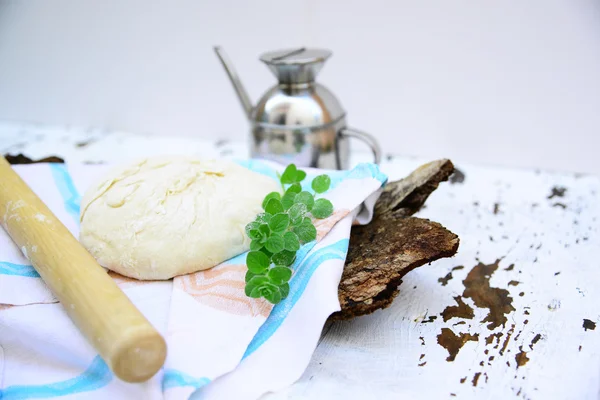 Ζύμη - Παρασκευή ψωμιού με τον παραδοσιακό τρόπο — Φωτογραφία Αρχείου