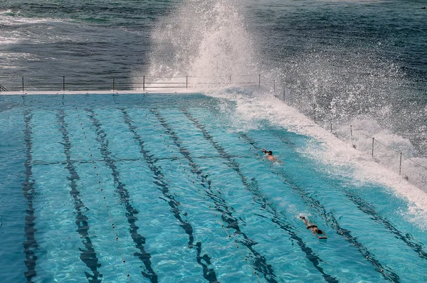 Sydney bondi strand Rechtenvrije Stockafbeeldingen