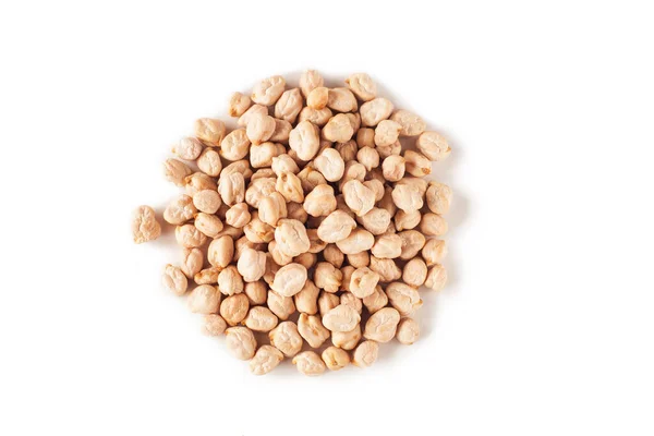 Chickpeas Isolated White Background — Stock Photo, Image