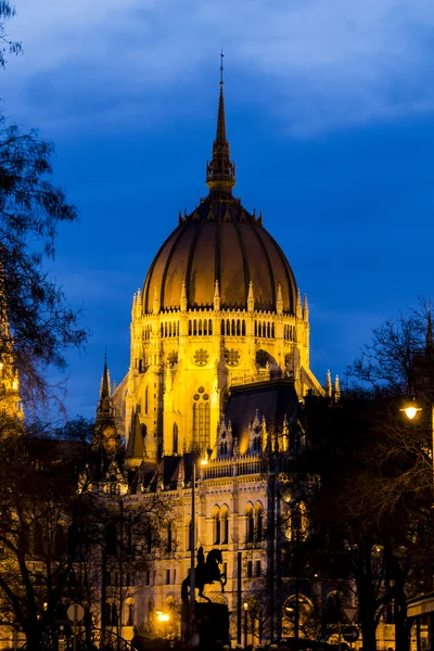 A Magyar Parlament Budapesten — Stock Fotó