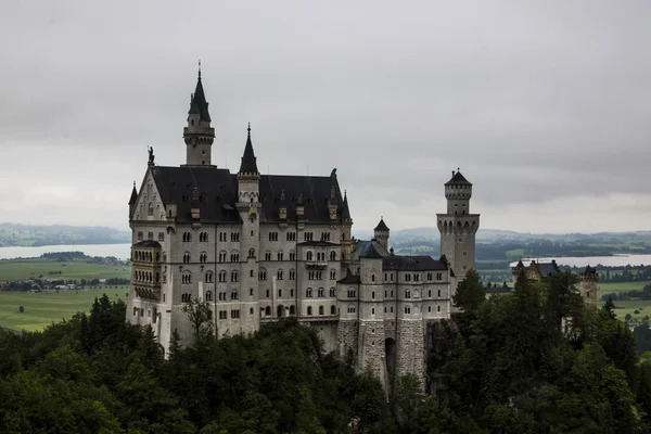 Increíble castillo de Neuschwanstein —  Fotos de Stock