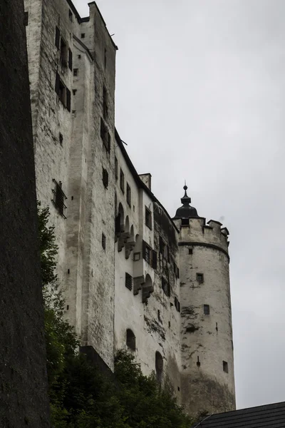 Hrad hohenwerfen v Rakousku — Stock fotografie