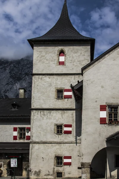 Hohenwerfen castelo na Áustria — Fotografia de Stock