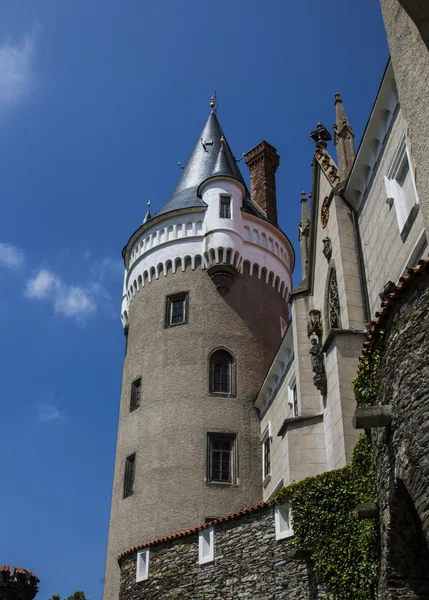 Castelo de Zleby, República Checa — Fotografia de Stock