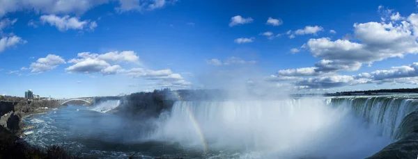 Niagara Falls ve gökkuşağı