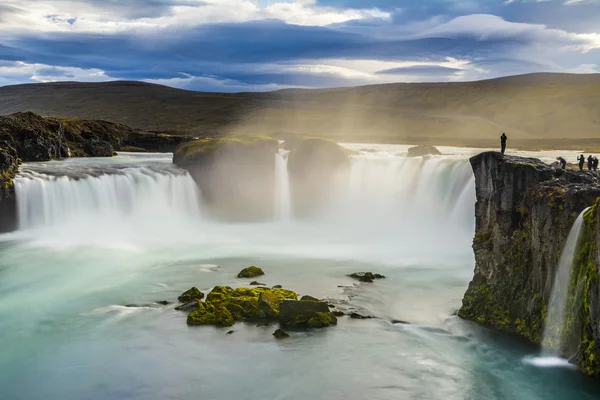 Красиві Godafoss водоспад в Ісландії — стокове фото