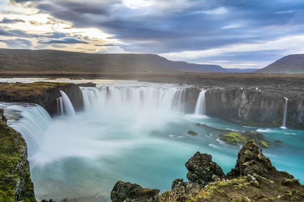 Дивовижні Godafoss водоспад в Ісландії — стокове фото