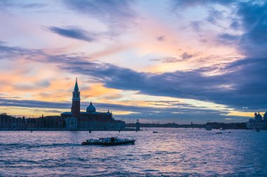 Venedik güzel gün batımı
