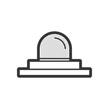  Acil ışık simgesi yanıp sönen