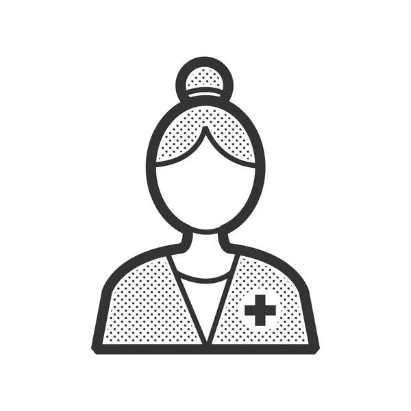 Läkare avatar, bild profil — Stock vektor