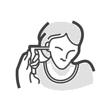 Kulak burun boğaz, kulak endoskopik simgesi