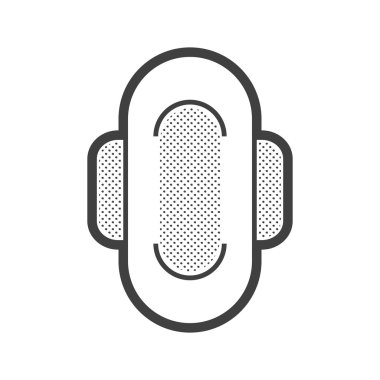 Tıbbi eczacı, hijyenik ped simgesi