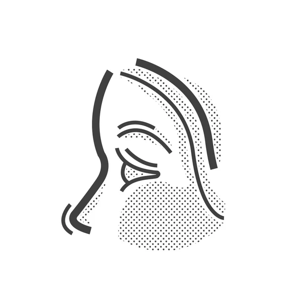 Nez, Médecins Otolaryngologie icône — Image vectorielle