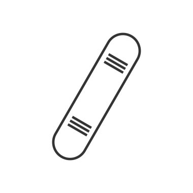 simge tıbbi aygıt simgesini satır, ağız kontrol