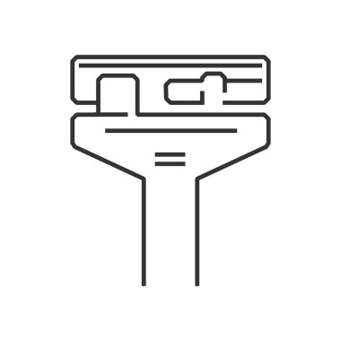 simge tıbbi aygıt simgesini, yükseklik, ölçüm simge satır