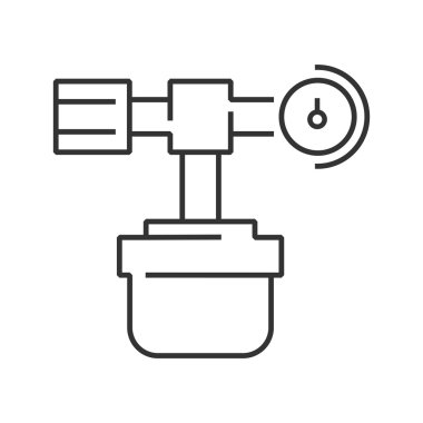 simge tıbbi aygıt simgesini, oksijen silindir satır
