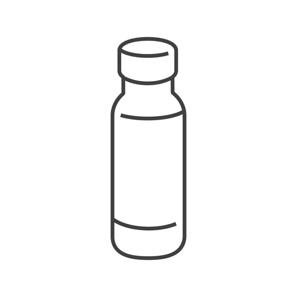 Ícones de linha Farmacêutico médico, frascos de medicamentos —  Vetores de Stock
