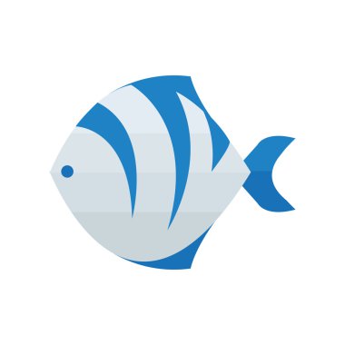 Kaplan vektör çizgi film balık