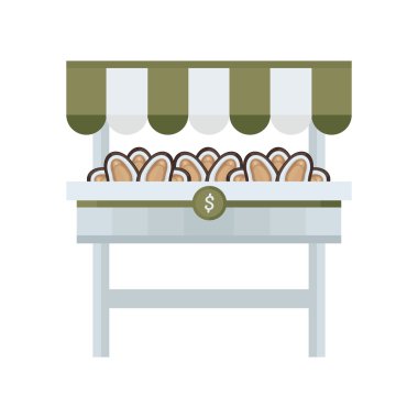 Taze deniz ürünleri kahverengi kabuklu deniz ürünleri pazarı 