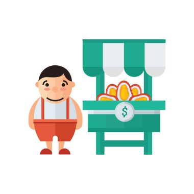 adam ve sarı kabuklu deniz ürünleri pazarı 