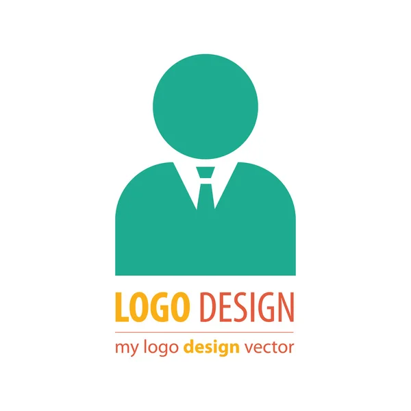 Logotipo avatar empresa —  Vetores de Stock