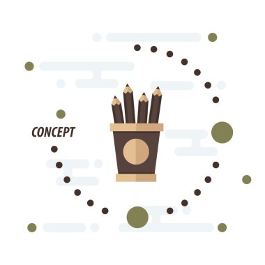 kalem olgu kavram kahverengi