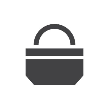 kağıt çanta simgesi tasarım