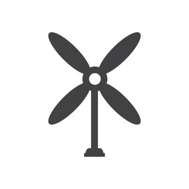 Tasarım rüzgar türbini simgesi