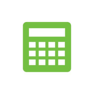 Düz simgesi ve Logo yeşil