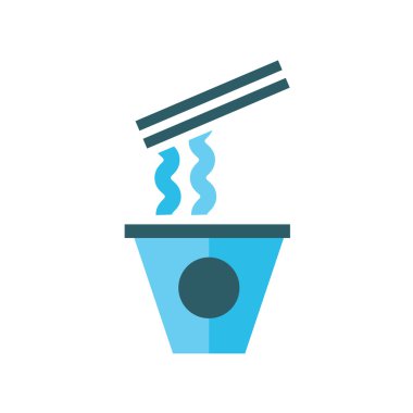 anlık erişte mavi fincan