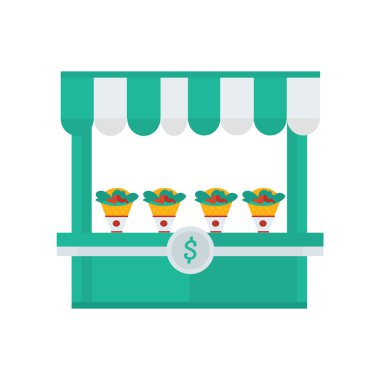 Taco vektör Salonu, sarı renk