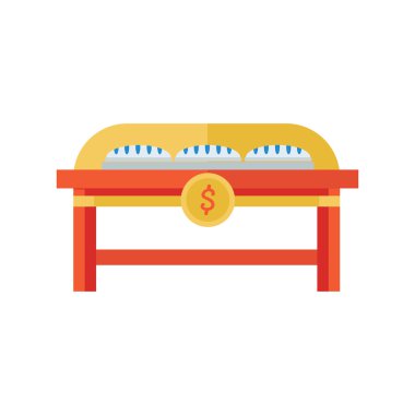 Fransız ekmeği Dükkanı turuncu renk