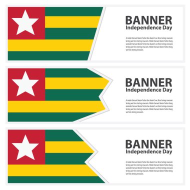 Togo bayrak afiş koleksiyonu Bağımsızlık günü