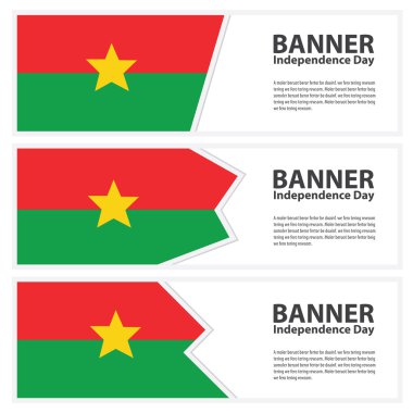 Burkina faso bayrak afiş koleksiyonu bağımsızlık dayc