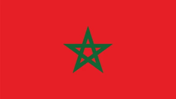 Morocco Bandeira para o Dia da Independência e infográfico Vector illustr —  Vetores de Stock