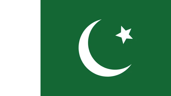 Pakistan Drapeau pour la fête de l'indépendance et infographie vectorielle illust — Image vectorielle