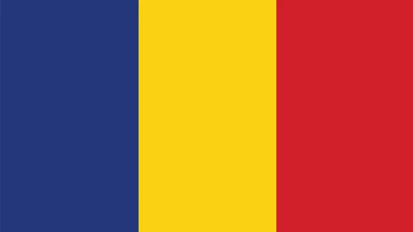 独立記念日のインフォ グラフィック ベクトル イラスト ルーマニアの国旗 — ストックベクタ
