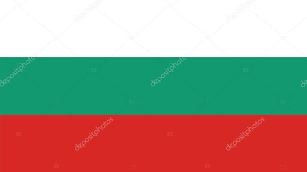 bulgaria Flag for Independence Day and infographic Vector illust
