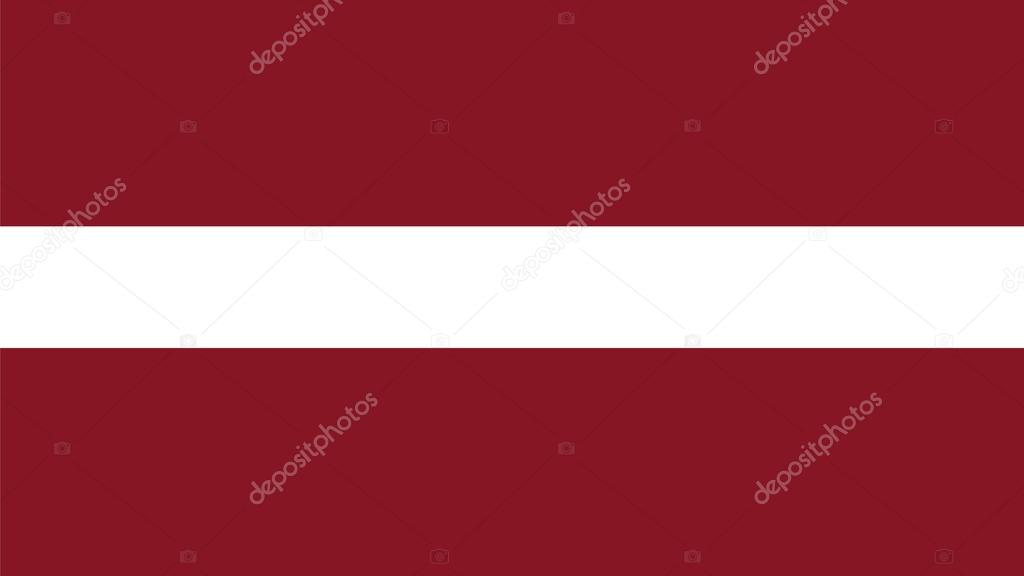 latvia Flag for Independence Day and infographic Vector illustra