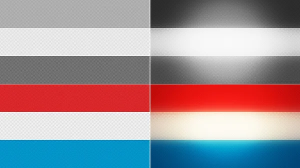 룩셈부르크의 국기 배경 스타일 세트 — 스톡 사진