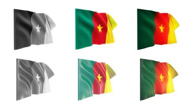 Kamerun bayrakları sallayarak 6 1 stilleri vuruk ayarla