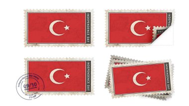 Bağımsızlık günü pul Türkiye bayrağı