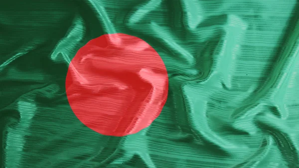 Bangladesh flagg närbild av ruggig — Stockfoto