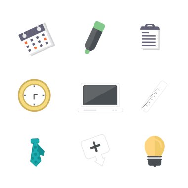 Ofis simgeleri tasarım