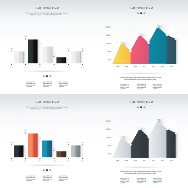 Resumo ilustração digital 3D Infográfico. Vector illustratio —  Vetores de Stock