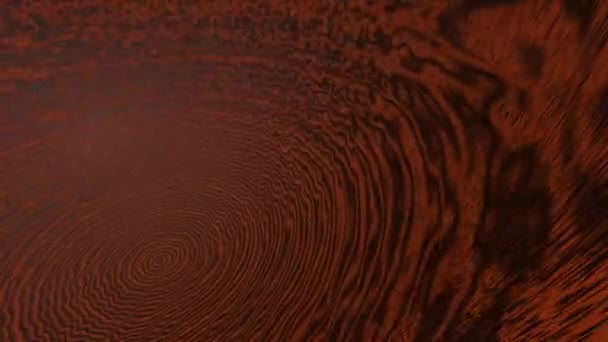 Fond Abstrait Brun Rugueux Créant Des Cercles Noirs Déplaçant Vers — Video